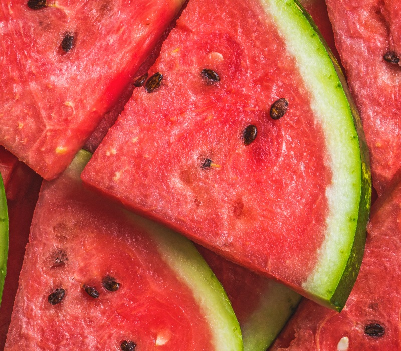 pile of watermelon slices