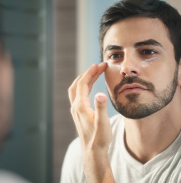 Skincare routine for men