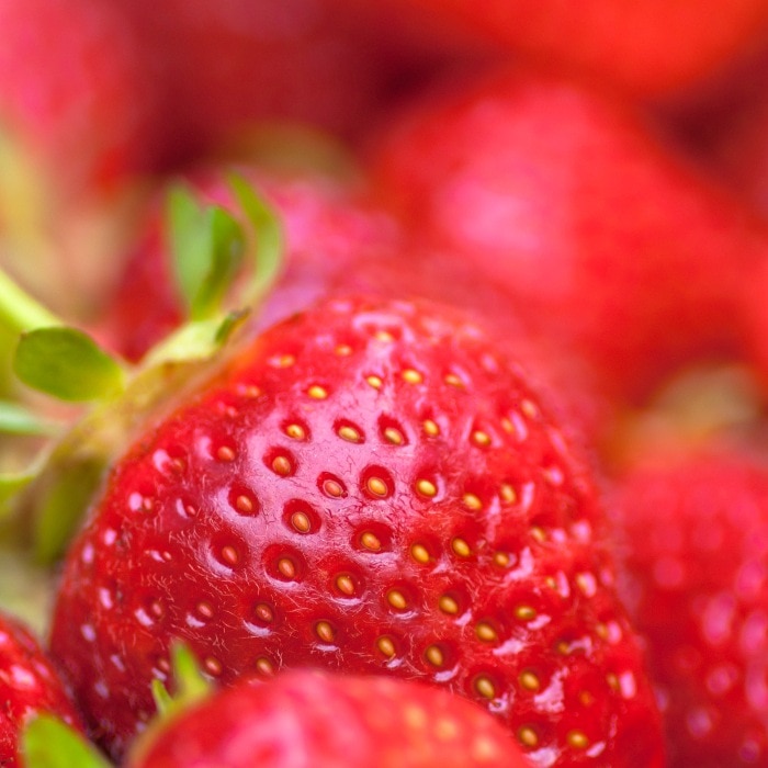pile of strawberries