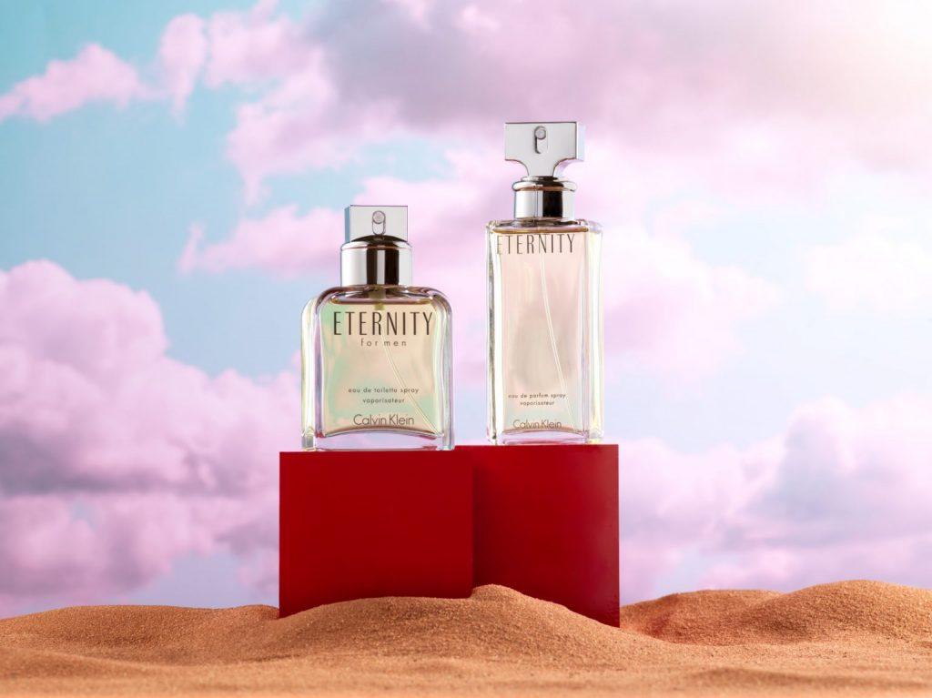 Eternity his and hers fragrances by Calvin Klein