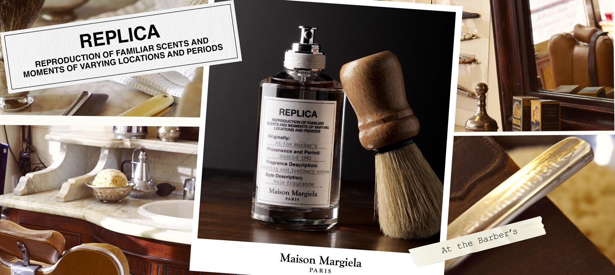 Maison Margiela REPLICA At the Barber's Maison Margiela Replica At