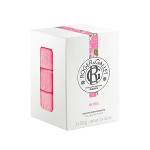 3X100GR Roger & Gallet Rose Eau Fraîche Soap   1 of 1 