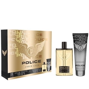 100ML Police Amber Gold Eau de Toilette Gift Set  1 of 1 