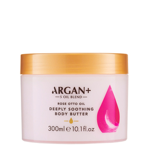 300ML Argan+ Argan & Rose Body Butter ARGAN+ ROSE BUTTER 300ML.  