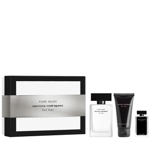 50ML Narciso Rodriguez For Her Pure Musc Eau de Parfum Spray Xmas gift set  