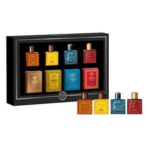 4X5ML Versace Miniatures Mens Collection Eau de Parfum Spray Gift Set  1 of 1 