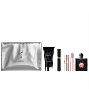  Yves Saint Laurent YSL Black Opium Silver Pouch & Travel Spray 7.5ml Gift With Purchase  1 of 1 