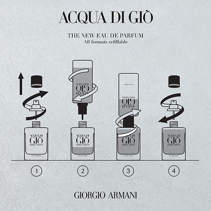 150ML Armani Acqua di Gio Eau de Parfum Refill  3 of 4 