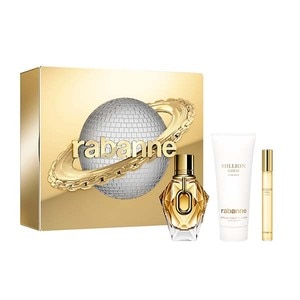 50ML Rabanne Million Gold for Her Eau de Parfum Spray Gift Set  