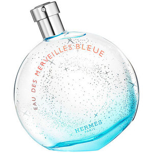 100ML HERMÈS Eau des Merveilles Bleue UNKNOWN for her  1 of 2 