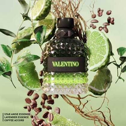 100ML Valentino Born In Roma Uomo Green Stravaganza Eau de Toilette Spray  3 of 4 