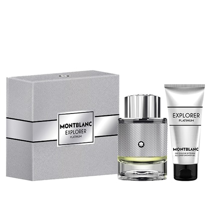 60ML Montblanc Explorer Platinum Eau de Parfum Gift Set  1 of 6 