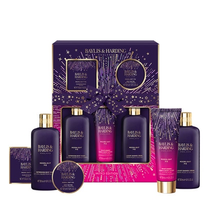 130ML Baylis & Harding Moonlight Fig Perfect Pamper Gift Set  1 of 5 