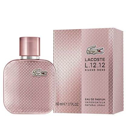50ML Lacoste L.12.12 Silver Rose Eau de Parfum Spray  2 of 3 
