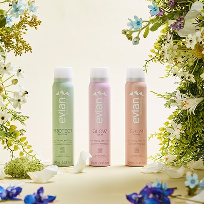 100ML Evian Evian Glow Face Mist Moisture Mist  4 of 4 