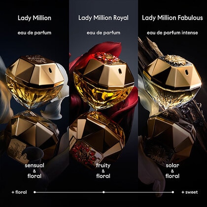 80ML Rabanne Lady Million Eau de Parfum Spray  2 of 6 