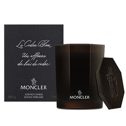 200G Moncler Les Sommets Collection Le Cedre Bleu Candle  1 of 3 