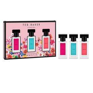 3X10ML Ted Baker Floralicious Eau de Toilette Gift Set  