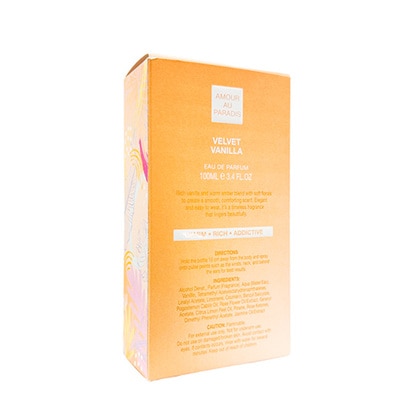 100ML Amour Au Paradis Velvet Vanilla Eau de Parfum Spray  3 of 3 