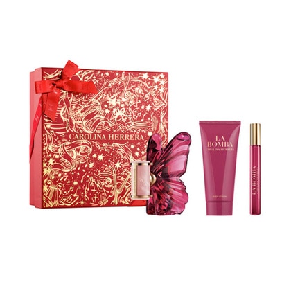 50ML Carolina Herrera La Bomba Eau de Parfum Spray Gift Set  1 of 4 