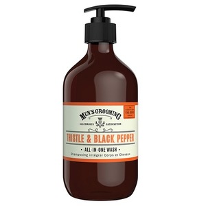 500ML Scottish Fine Soaps Thistle & Black Pepper Shower Gel  1 of 2 