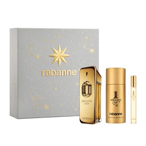 100ML Rabanne Million Gold Eau de Parfum Spray Gift Set  