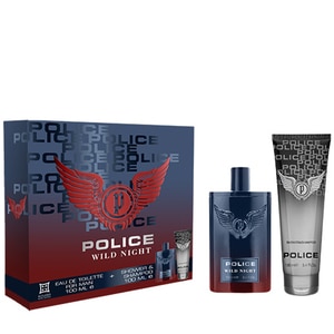 100ML Police Wild Night Eau de Toilette Spray Gift Set  1 of 1 