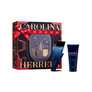50ML Carolina Herrera Bad Boy Cobalt Eau de Parfum Spray Gift Set  