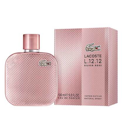 100ML Lacoste L.12.12 Silver Rose Eau de Parfum Spray  2 of 3 