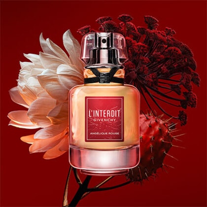 50ML Givenchy L'Interdit Angelique Rouge Eau de Parfum Spray  2 of 3 