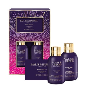 100ML Baylis & Harding Moonlight Fig Make Me Sparkle Bathing Gift Set  1 of 2 