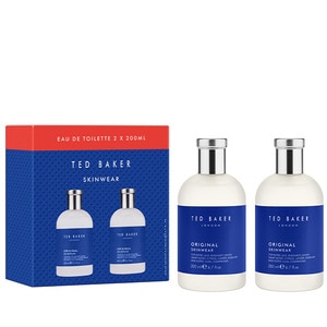 2X200ML Ted Baker Skinwear Eau de Toilette Spray Gift Set 
