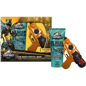 150ML Kids Perfume Jurassic World Bath & Shower Gel Gift Set  1 of 2 