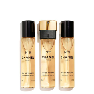 3X20ML CHANEL N°5 Eau de Toilette Twist and Spray  