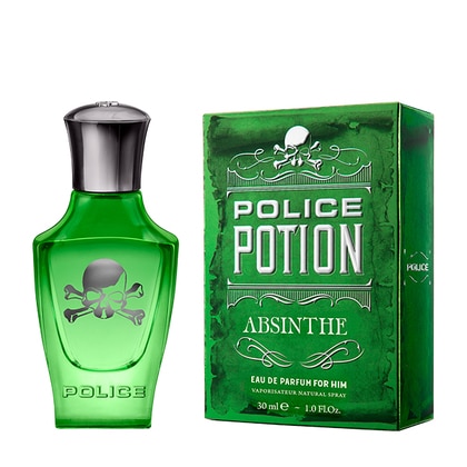 30ML Police Potion Absinthe Eau de Parfum Spray  1 of 3 