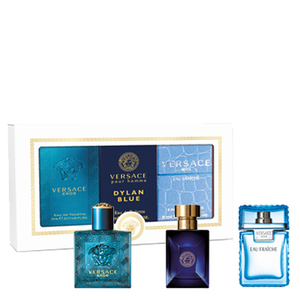 3X5ML Versace Versace Men's Trio Eau de Toilette Gift Set  1 of 2 