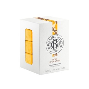 3X100GR Roger & Gallet Bois D'Orange Soap  1 of 1 