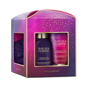 100ML Baylis & Harding Fig & Pomegranate Treat Box Body Cream Gift Set  1 of 2 