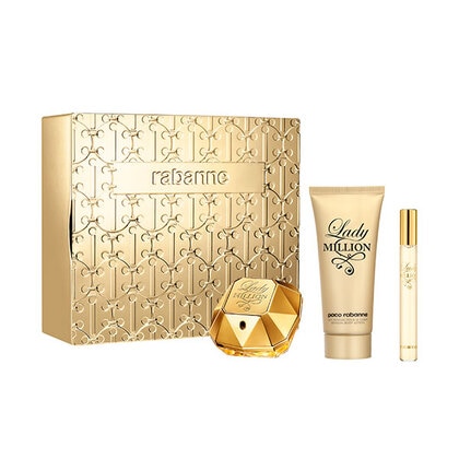 50ML Rabanne Lady Million Eau de Parfum Gift Set  1 of 3 