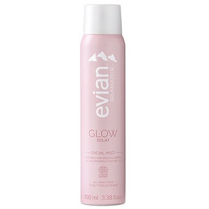 100ML Evian Evian Glow Face Mist Moisture Mist  1 of 2 