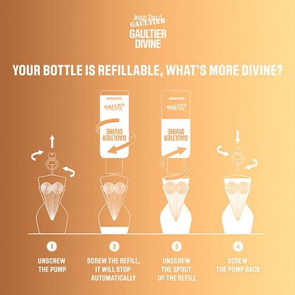 200ML Jean Paul Gaultier Gaultier Divine Eau de Parfum Refill  5 of 5 