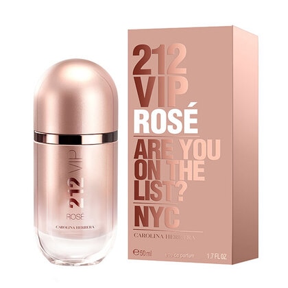 50ML Carolina Herrera 212 VIP Rose UNKNOWN for her  3 of 5 