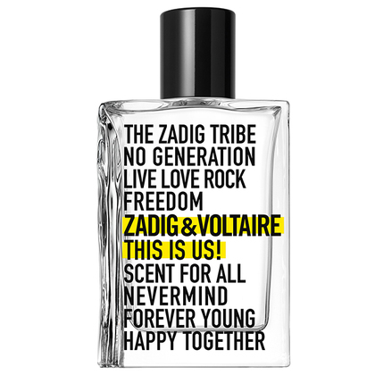 100ML Zadig & Voltaire This is Us! Eau de Toilette Spray  1 of 3 