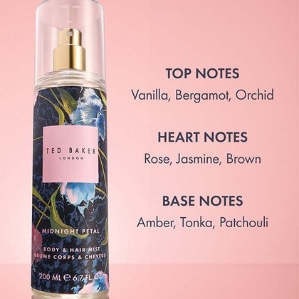 200ML Ted Baker Midnight Petal Body Spray  3 of 5 
