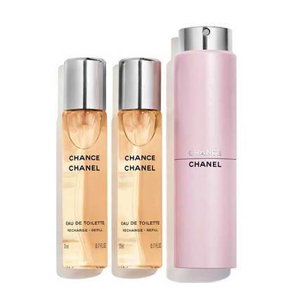 3X20ML CHANEL CHANCE Eau de Toilette Twist and Spray  1 of 2 