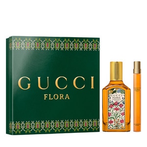 50ML Gucci Flora Gorgeous Gardenia Intense Eau de Parfum Spray Gift Set  