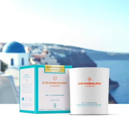 220G Cranbourn Escape to Santorini Candle  2 of 5 