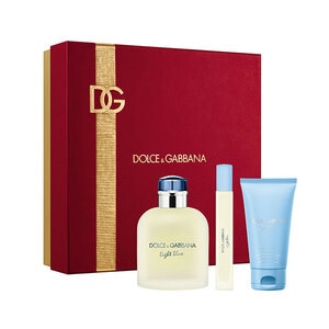 75ML Dolce&Gabbana Light Blue Pour Homme Eau de Toilette Gift Set  1 of 2 