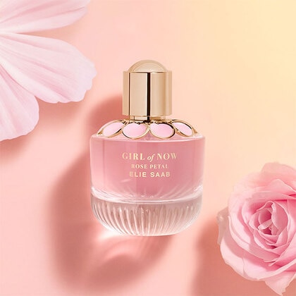 50ML Elie Saab Girl of Now Rose Petal Eau de Parfum Spray  1 of 4 