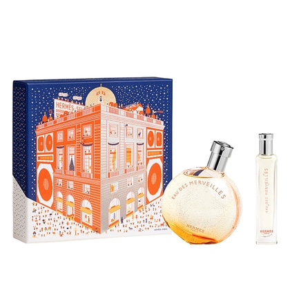 60ML HERMÈS Eau des Merveilles Eau de Toilette Spray Gift Set  1 of 2 